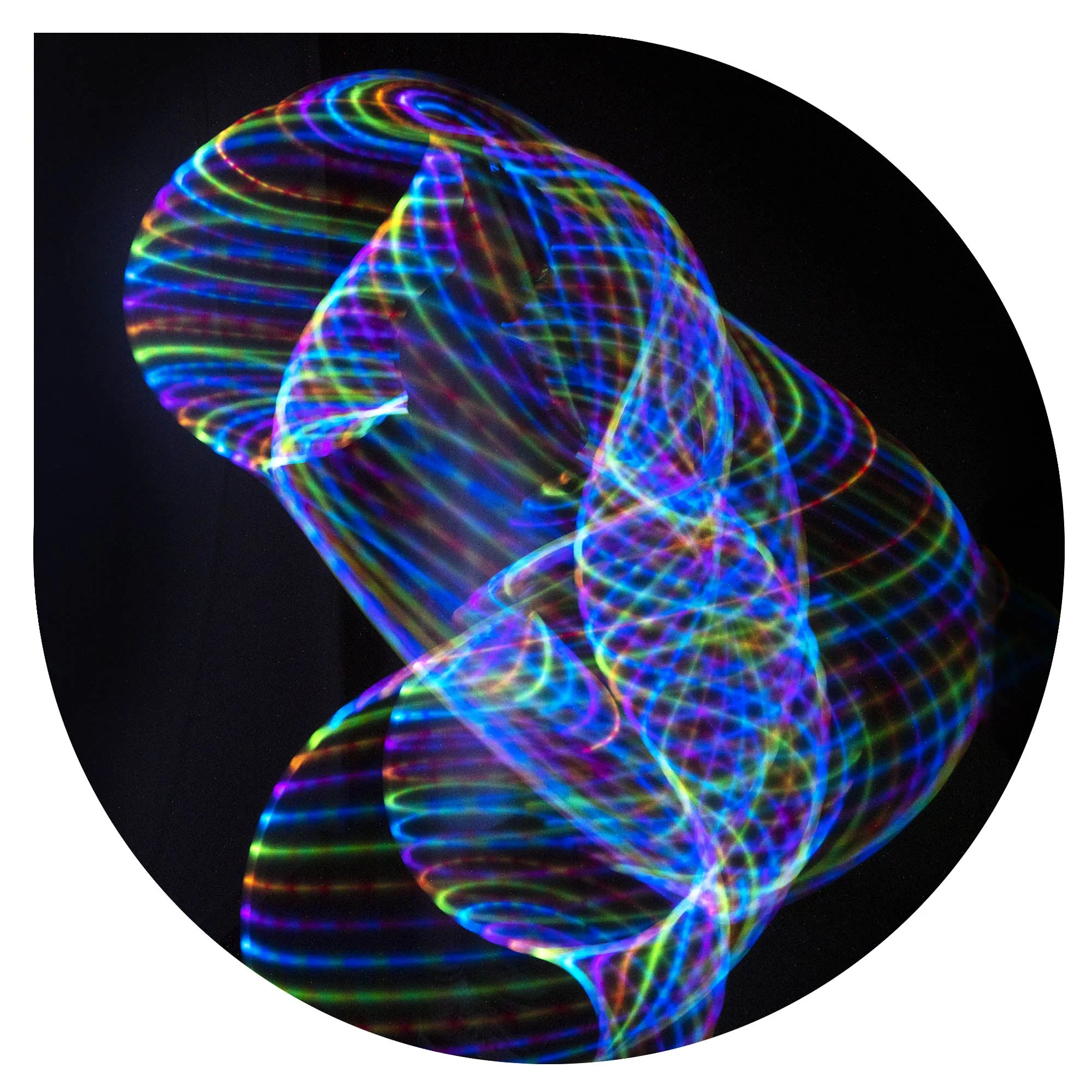 Astral Hoops - Starlight Pro 46 - LED Hula Hoop - 28" (71cm) - Image 15