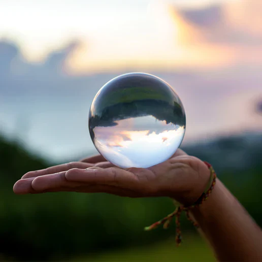 Juggle Dream Clear Acrylic Contact Ball