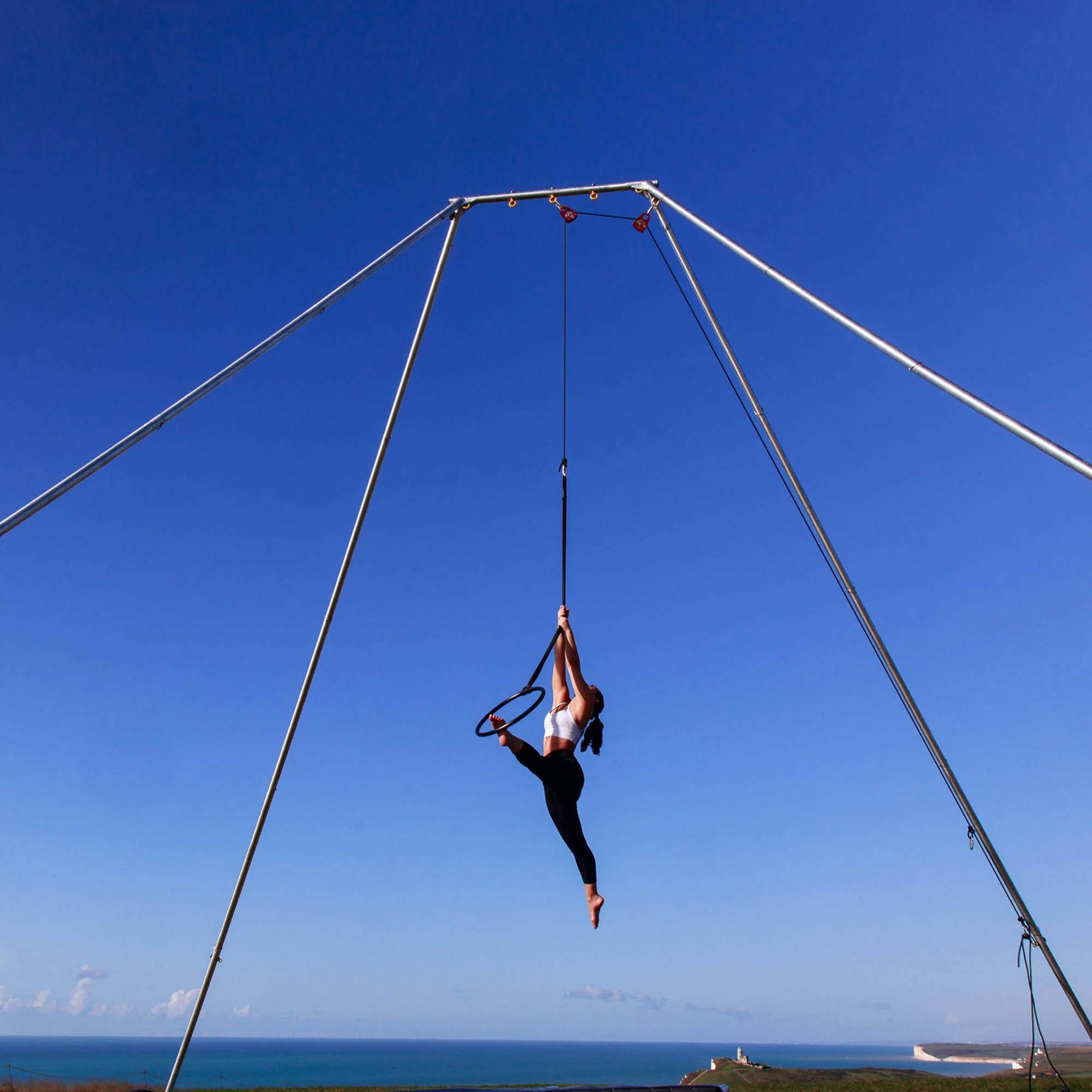 Firetoys Freestanding Extra Large Outdoor Aerial Rig - 6.5m - BigRig XL - Image 14