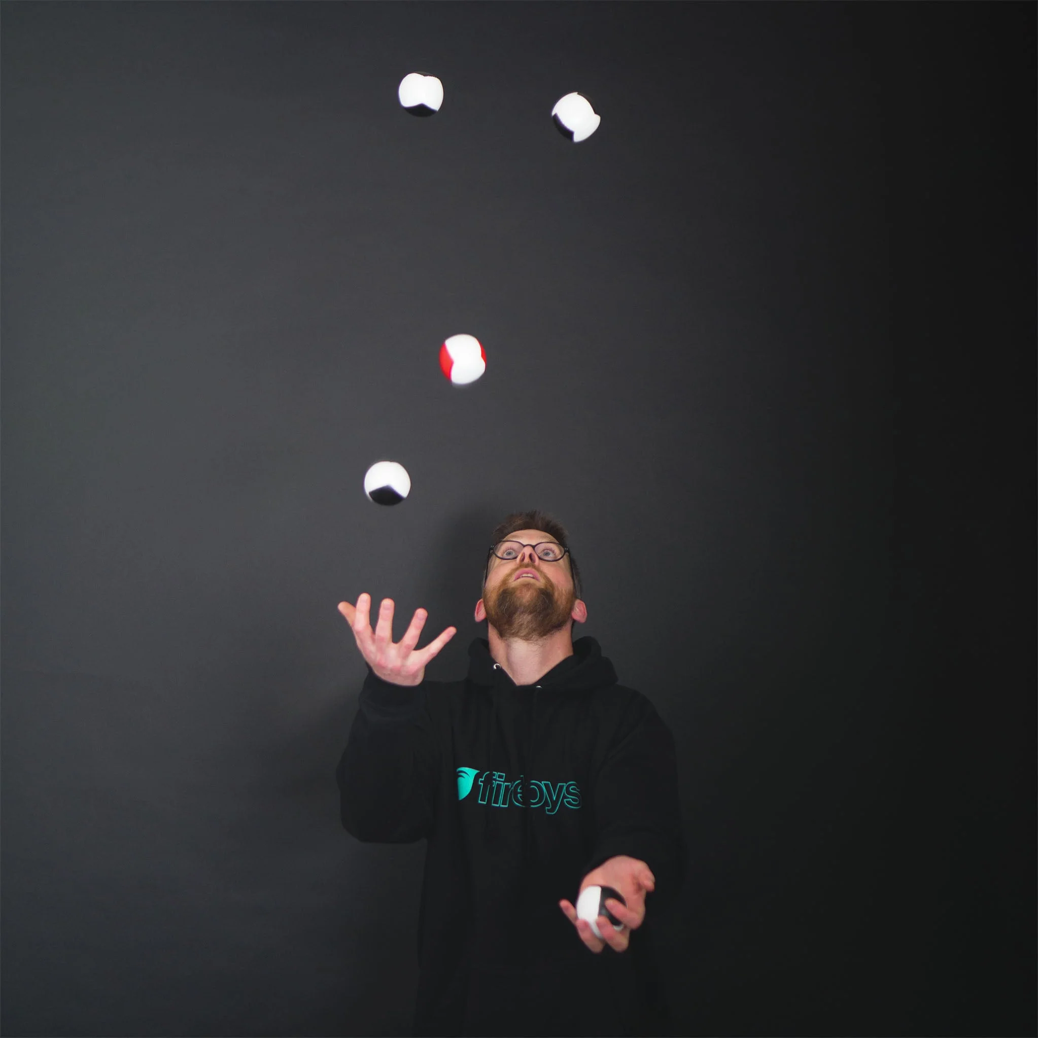 Firetoys 110g Pro Six Panel Thud Juggling Ball - Individual Ball - Image 4