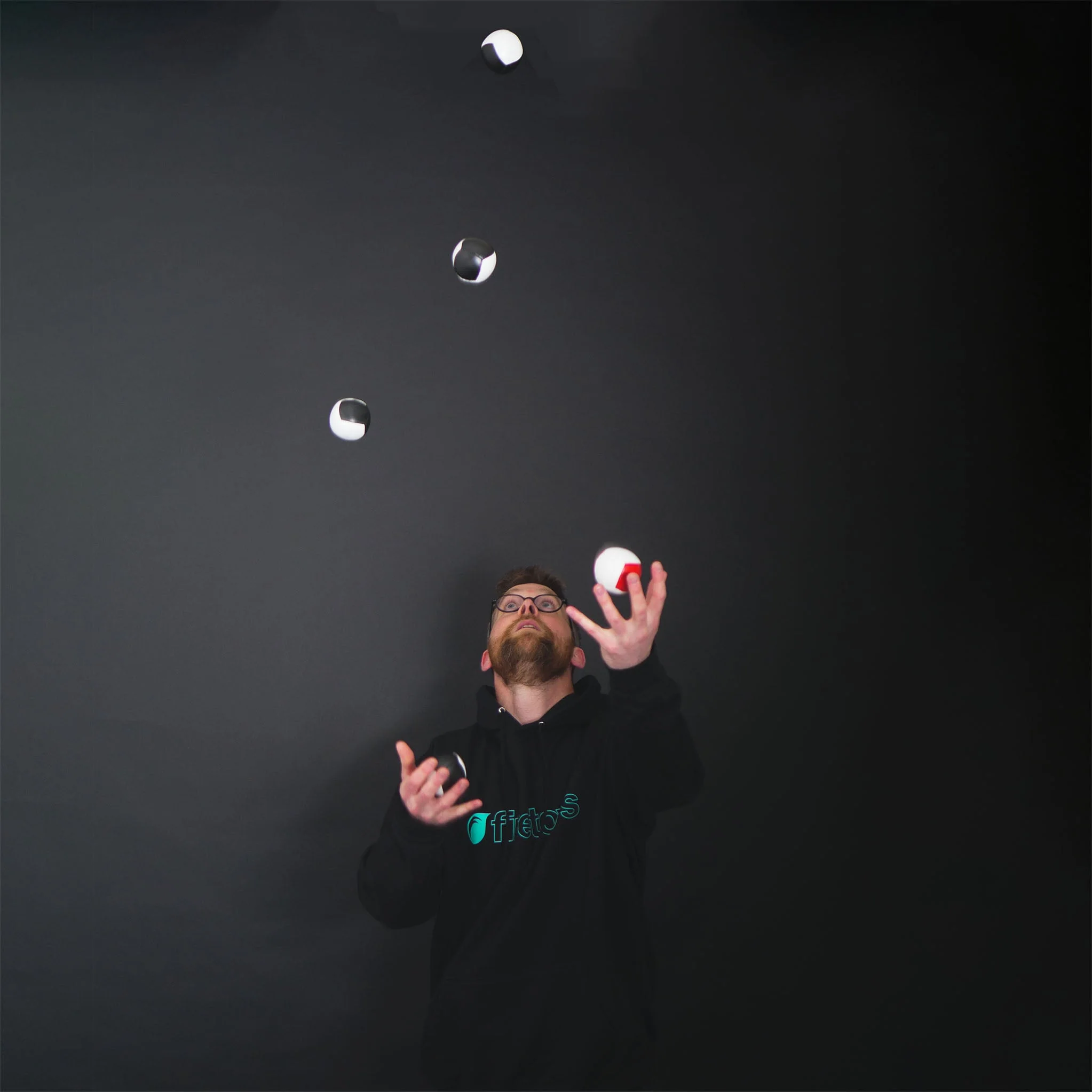 Firetoys 110g Pro Six Panel Thud Juggling Ball - Individual Ball - Image 5