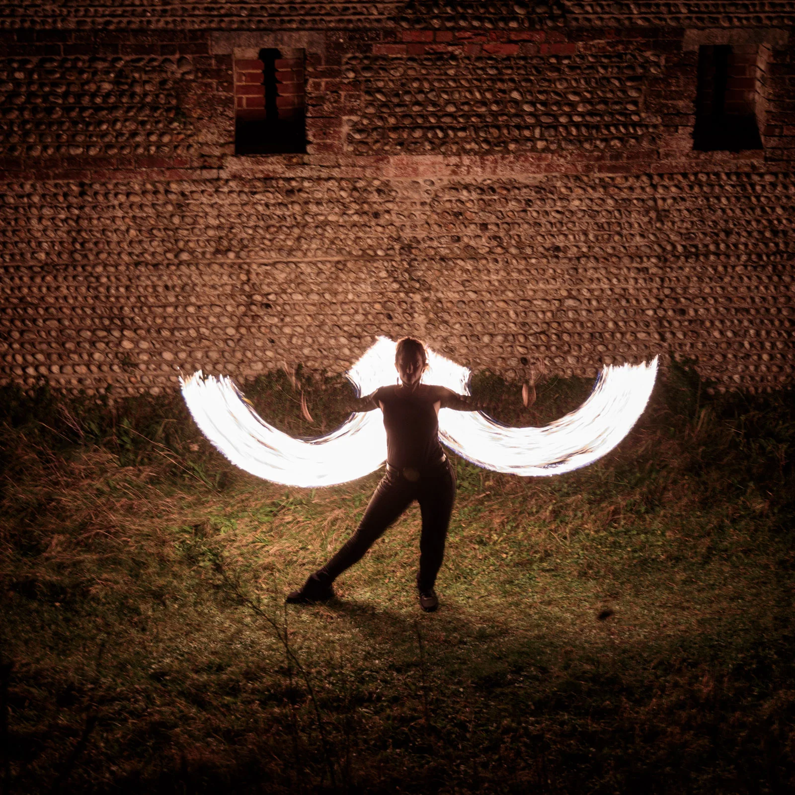 Firetoys Plaited Snake Fire Poi 24" - Image 4