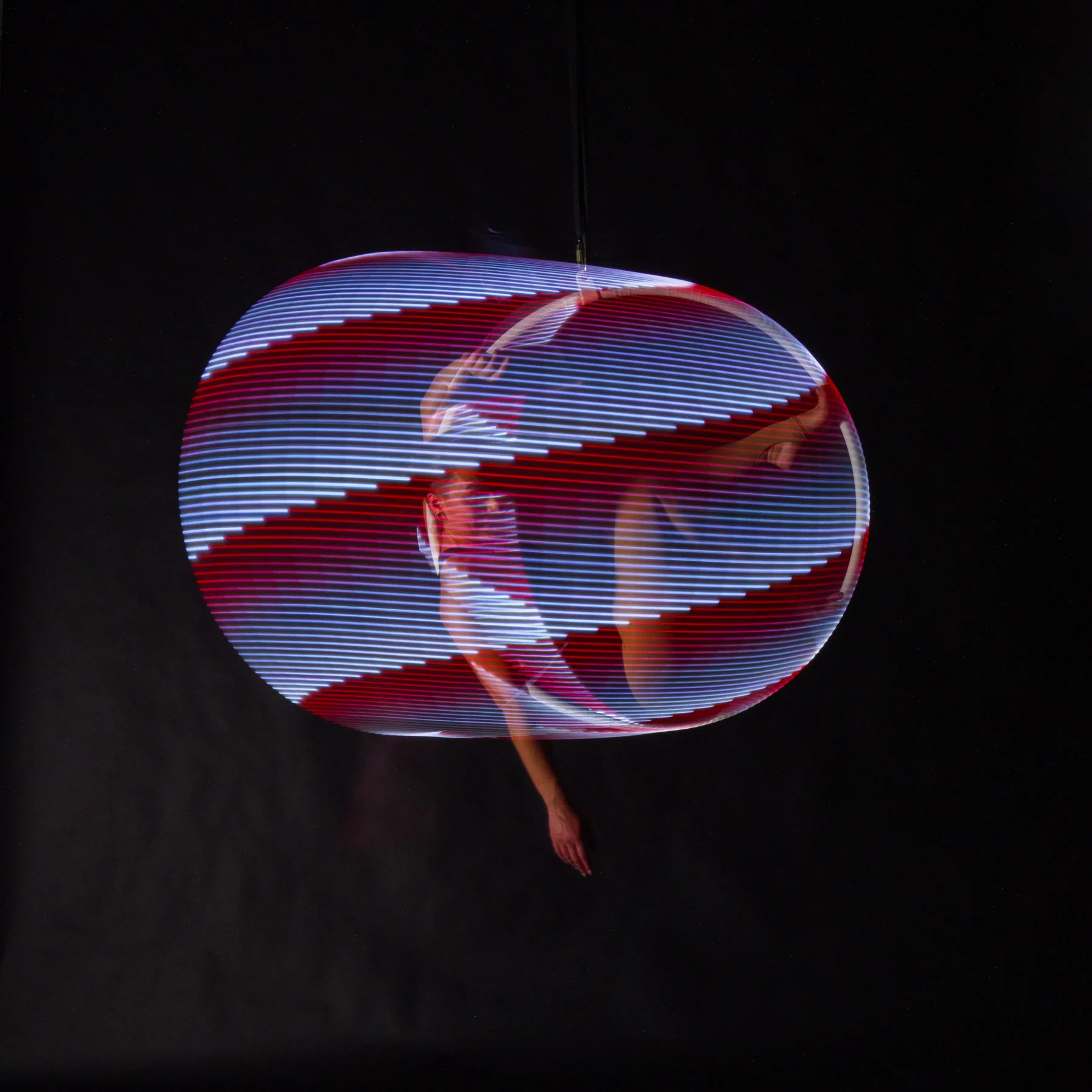Firetoys x Echo LED Aerial Hoops - Over 100 modes - Image 7