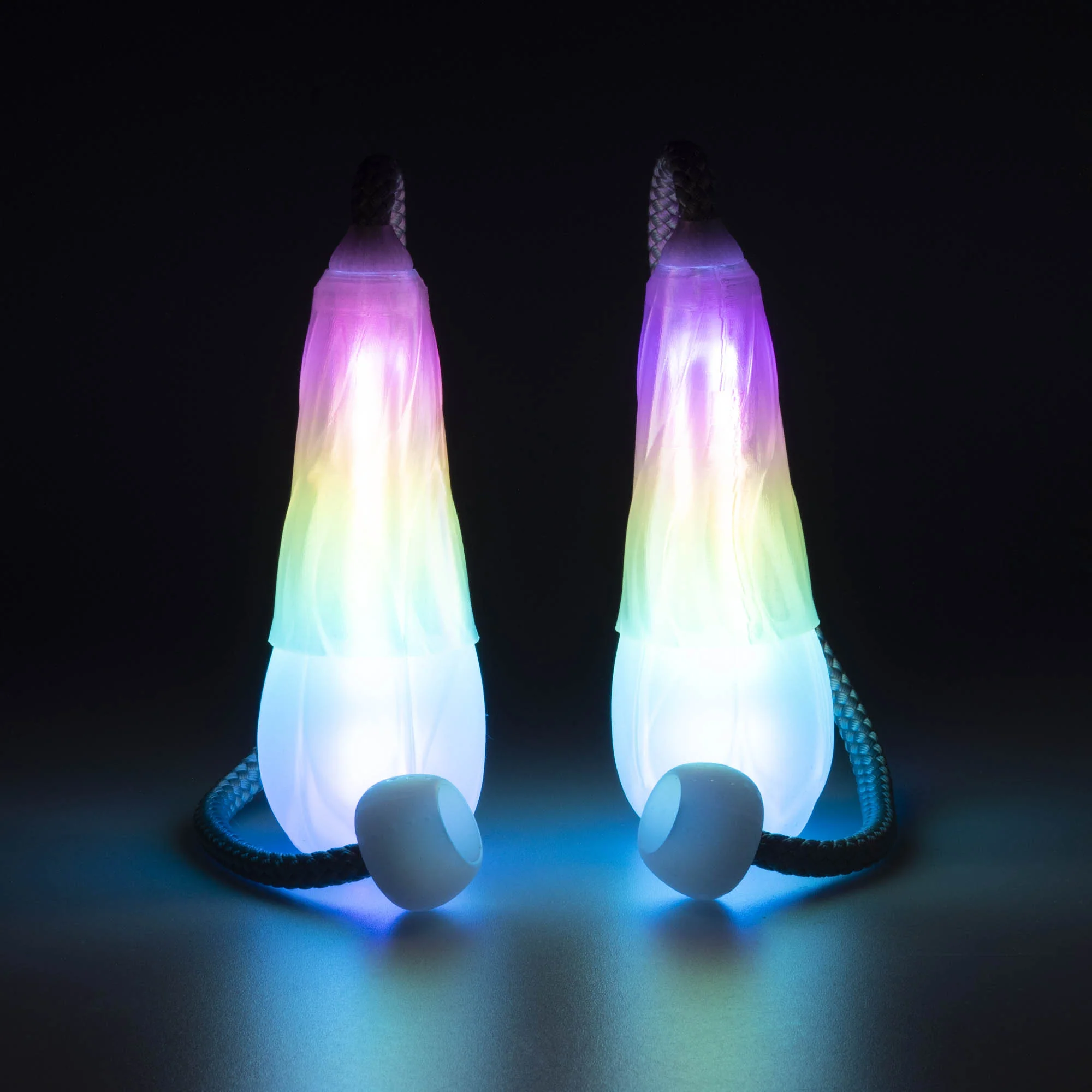 Flowtoys Spin9 Vision Poi - 80+ function LED poi with pods - Image 2