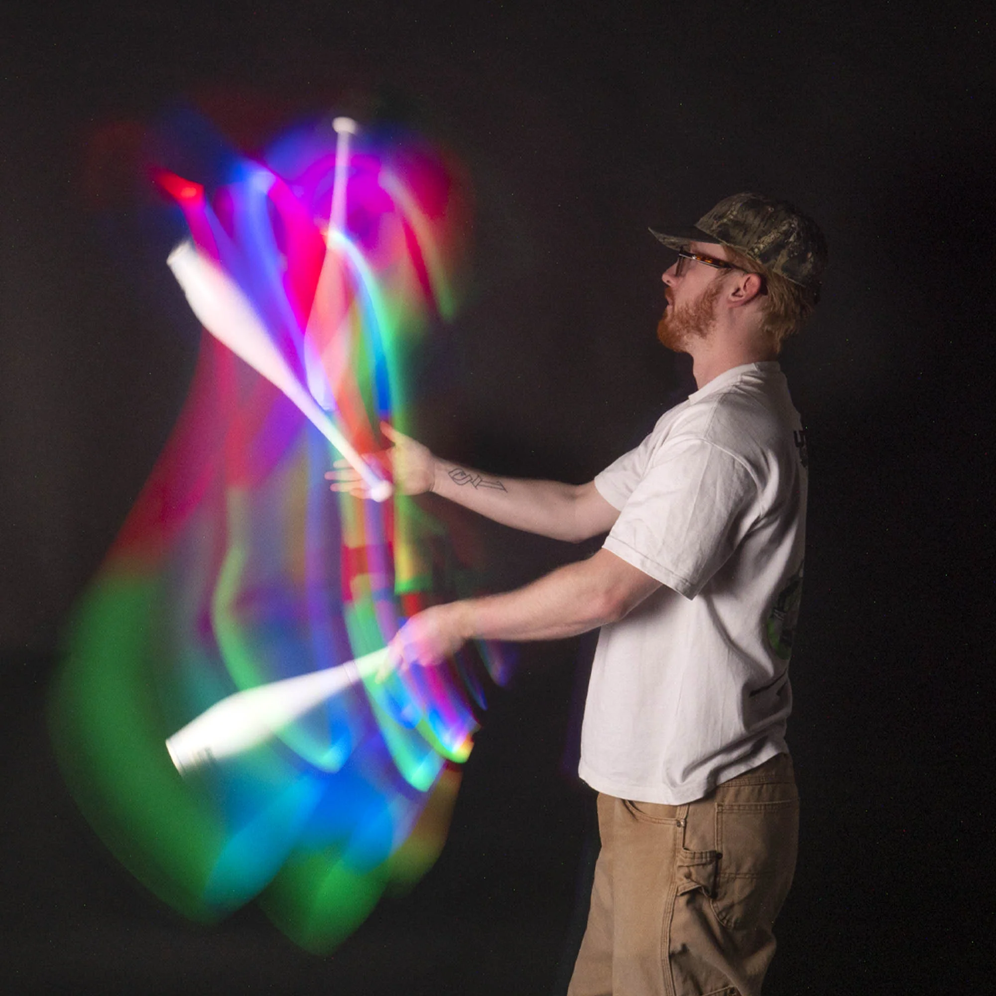 Kosmos Nebula 3.0 - LED juggling club - Set of 3 - Image 5