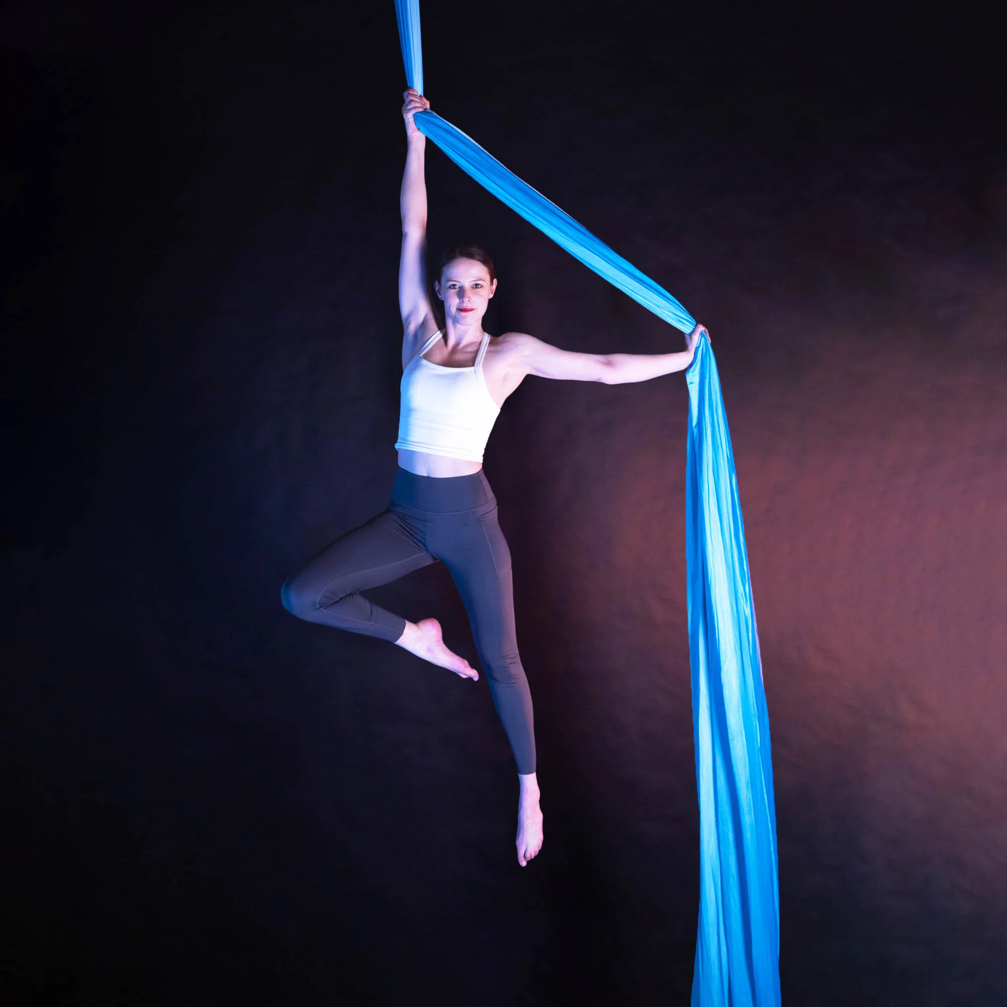 Prodigy Multicoloured Aerial Silks - Low Stretch - 280cm width - Image 2