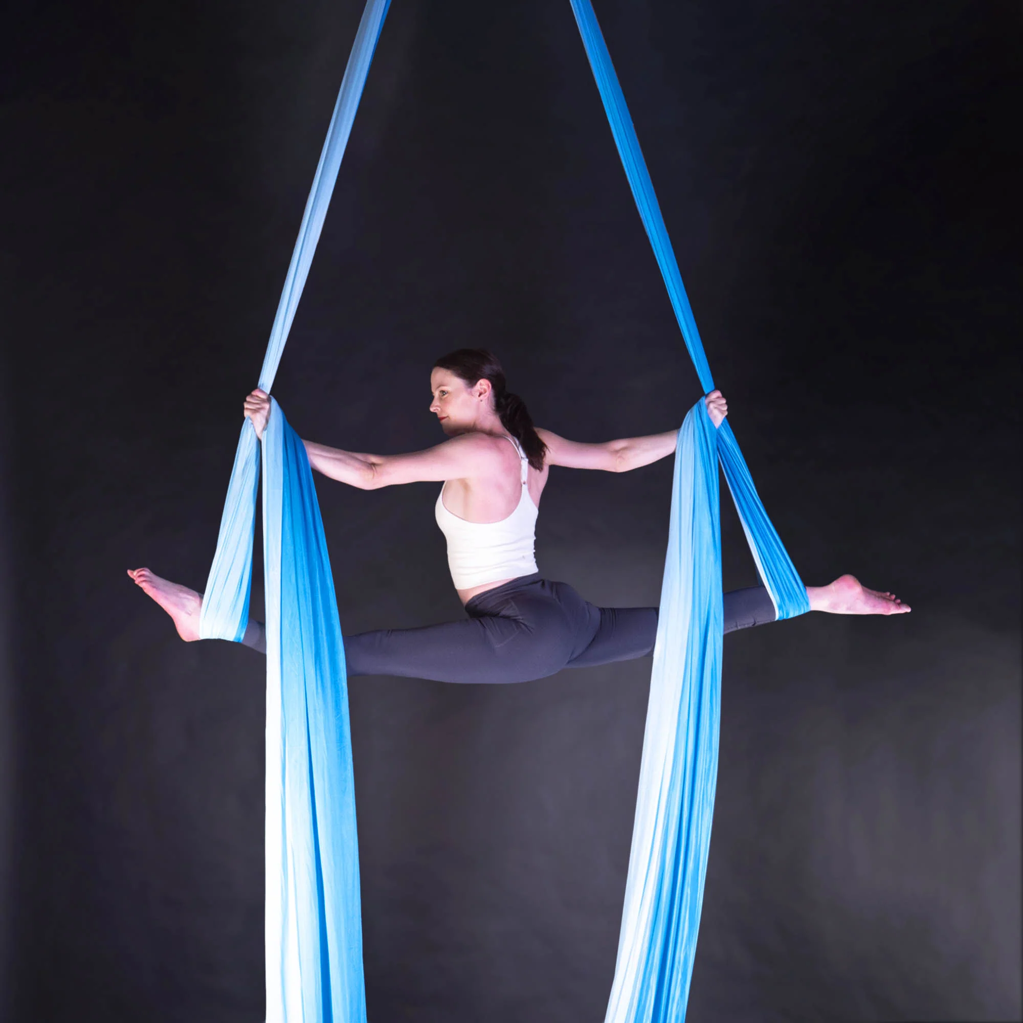 Prodigy Multicoloured Aerial Silks - Low Stretch - 280cm width - Image 9